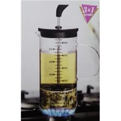 Cambu CMB-CH072 Çok Amaçlı French Press Bitki Çayı & Kahve Demliği 400 ml