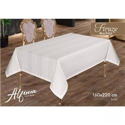 Çapa Home Alfima Firuze Colber Masa Örtüsü 160x220cm -Çeşit-