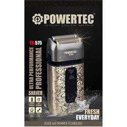 Powertec TR-575 Profesyonel Usb Şarjlı Günlük Sakal Tıraş Makinesi