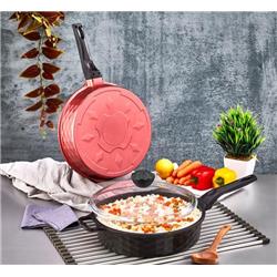 Polochef DDT-128 Döküm Derin Tava Kapaksız 26 Cm