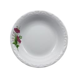 Porland Lal Porselen Yemek Tabağı 17 Cm -12 adet-