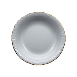 Porland Altın Yaldız Porselen Yemek Tabağı 13 Cm -12 adet-